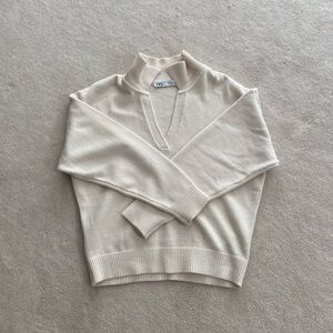 ZARA Khaki Sweater